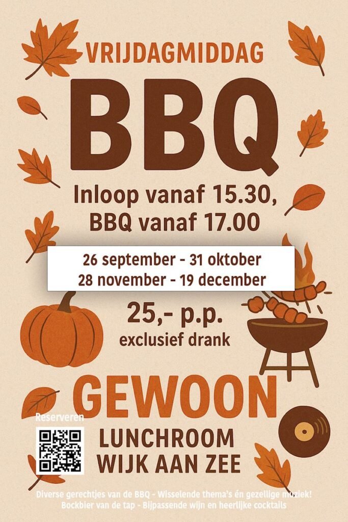 Winter-BBQ bij Lunchroom Gewoon met Jeeny’s keuken